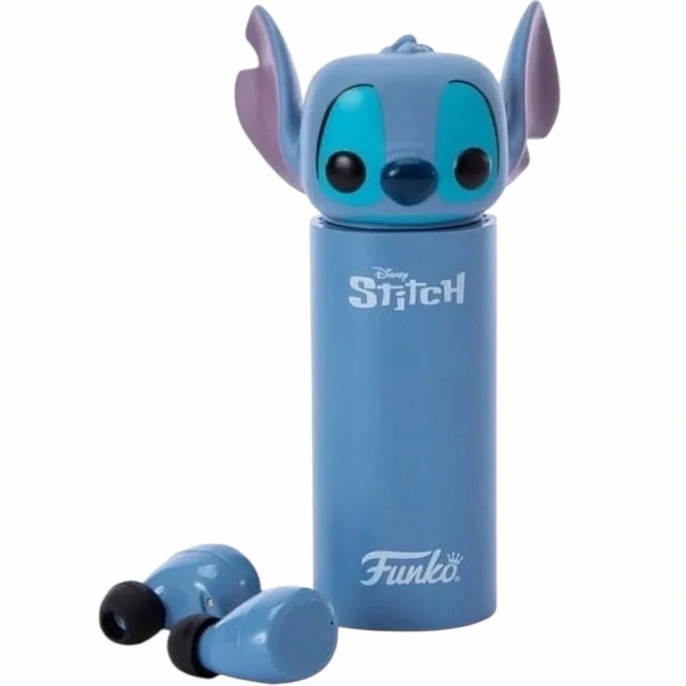 Disney Stitch POP! True Wireless Earbuds Bluetooth Touch Control New - Picture 2 of 4